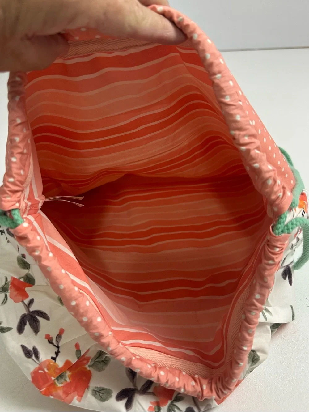 Matilda Jane dream‎ chaser in the ruffle drawstring backpack bag